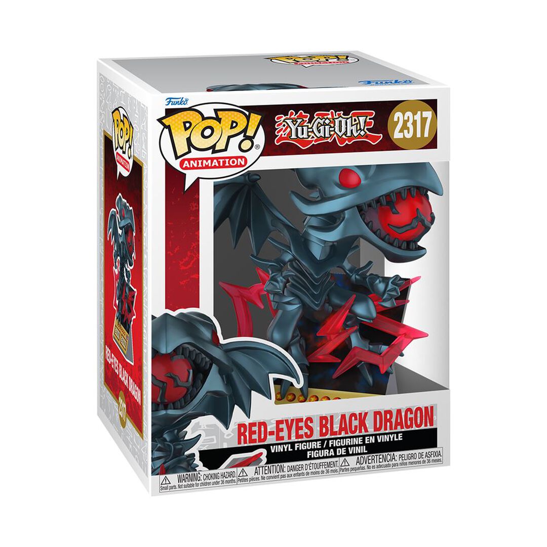 Figurine Funko Pop! Premium N&deg;2317 | Yu-gi-oh! | Dragon Noir Aux Yeux Rouges (ca